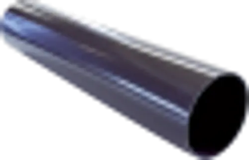 Schwarze Dachdurchführungshülse für Rohrsysteme, aus Metall, mit runder Form. Von der Marke Wolf, geeignet für Dachdurchführungen.